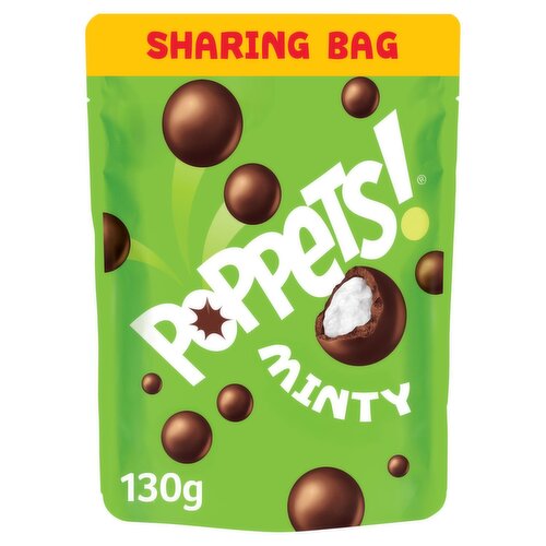 Poppets Mint Toffee Pouch (130 g)