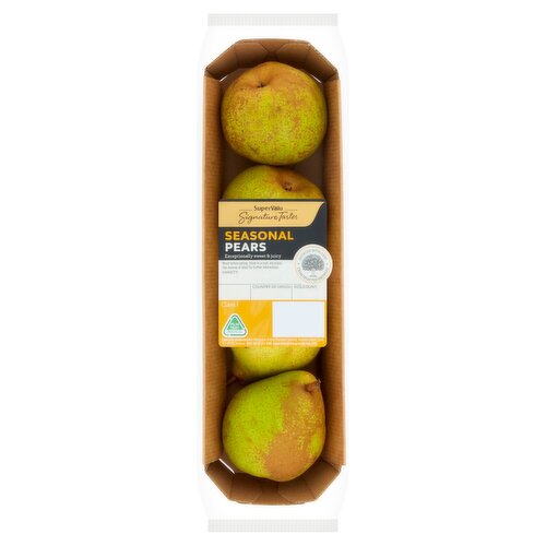 SuperValu Signature Tastes Seasonal Comice Pears (4 Piece)