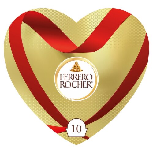 Ferrero Rocher Heart 10 Pieces (125 g)