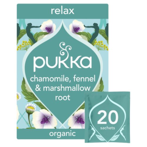 Pukka Organic Tea Relax 20 Bags (40 g)