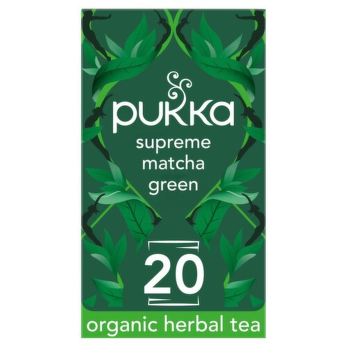 Pukka Organic Supreme Green Matcha Tea (40 g)