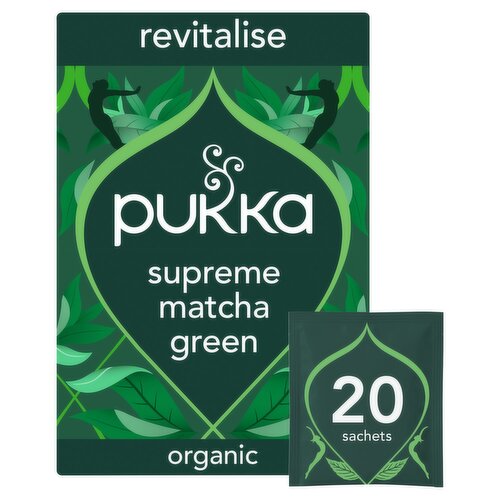 Pukka Organic Tea Supreme Green Matcha 20 Bags (30 g)