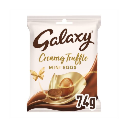 Galaxy Creamy Truffle Mini Eggs (74 g)