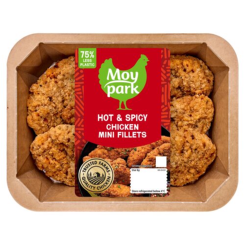 Moy Park  Hot & Spicy Mini Chicken Fillets (300 g)