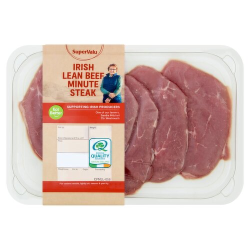 SuperValu Fresh Irish Irish Minute Steak (300 g)