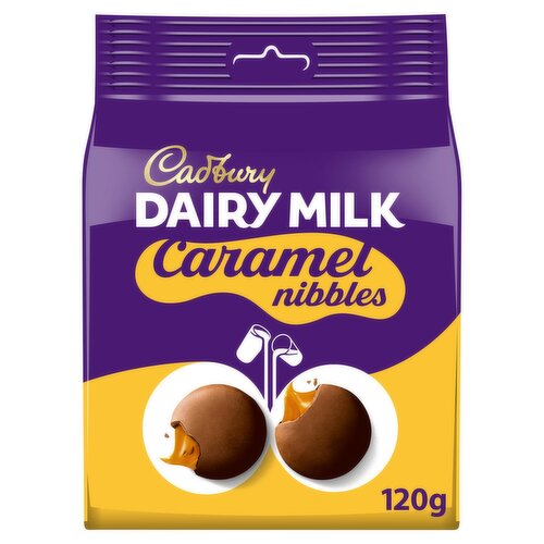 Cadbury Dairy Milk Caramel Nibbles Pouch  (120 g)