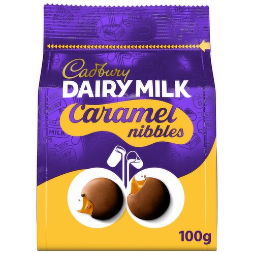 Cadbury Dairy Milk Caramel Nibbles Bag (100 g)