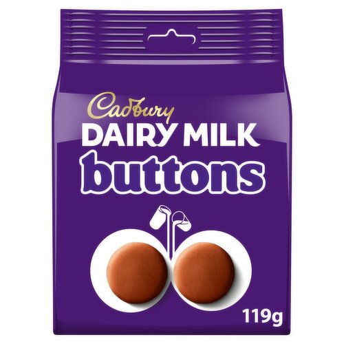 Cadbury Dairy Milk Giant Buttons Chocolate Pouch  (119 g)