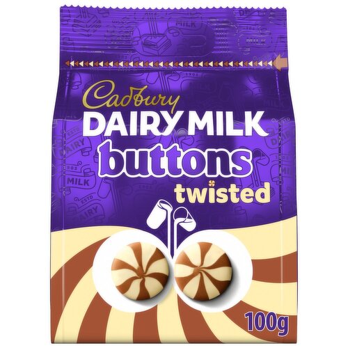 Cadbury Dairy Milk Twisted Buttons Bag (100 g)