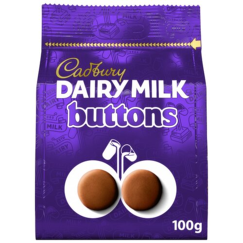 Cadbury Dairy Milk Buttons Chocolate Bag (100 g)