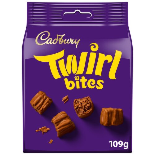 Cadbury Twirl Bites Chocolate Pouch (109 g)
