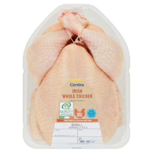 Centra Fresh Irish Whole Chicken (1.3 kg)