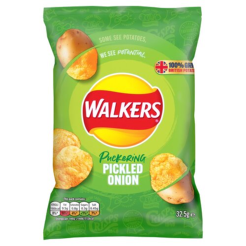 Walkers Pickled Onion (32.5 g)