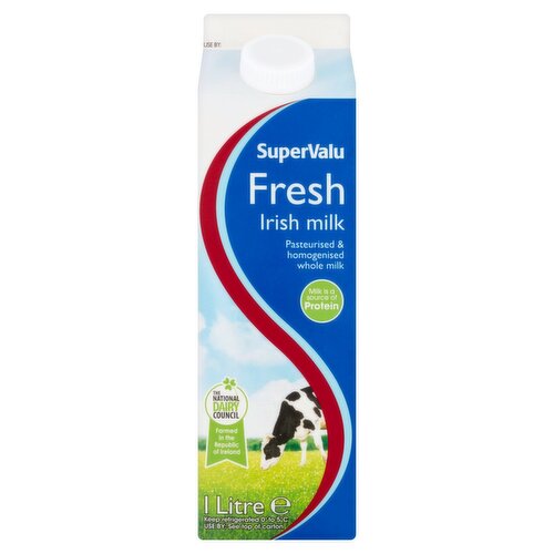 SuperValu Fresh Irish Milk (1 L)