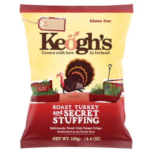 Keogh's Roast Turkey & Secret Stuffing Crisps  (125 g)