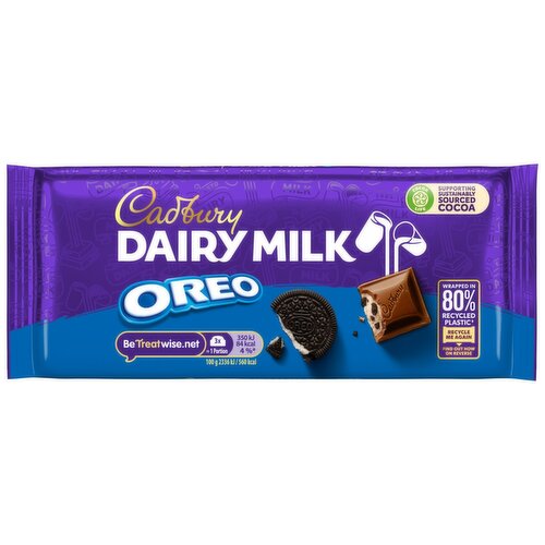 Cadbury Dairy Milk Oreo Chocolate Bar (120 g)