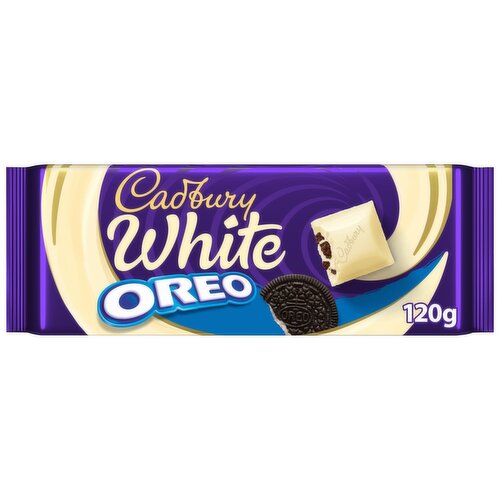 Cadbury White Oreo Chocolate Bar (120 g)