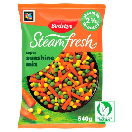 Birds Eye Steamfresh Super Sunshine Mix 4 Pack (540 g)