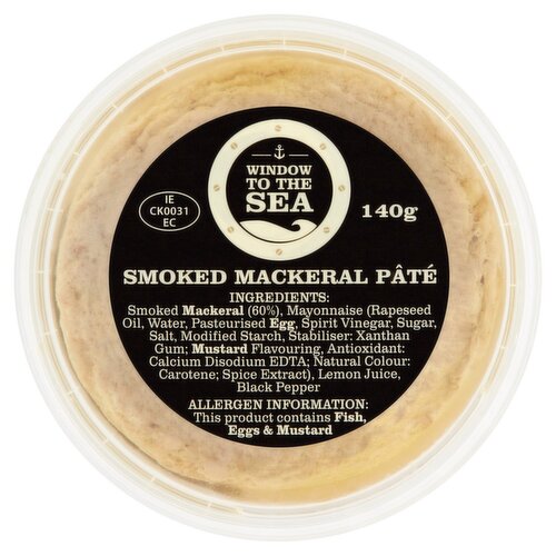 Window to the Sea Smoked Mackerel Pâté (140 g)