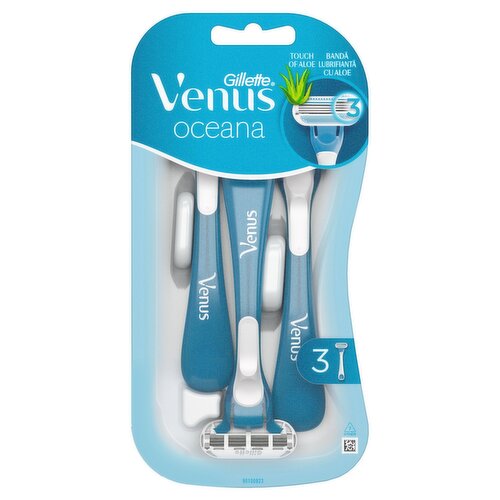 Gillette Venus Oceana Disposable Razor (3 Piece)