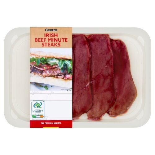 Centra Irish Beef Minute Steak Promo (300 g)
