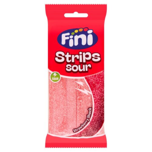 Fini Strawberry Sour Tongues Bags (80 g)