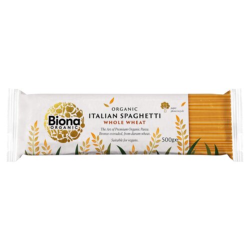 Biona Organic Spaghetti Wholewheat (500 g)