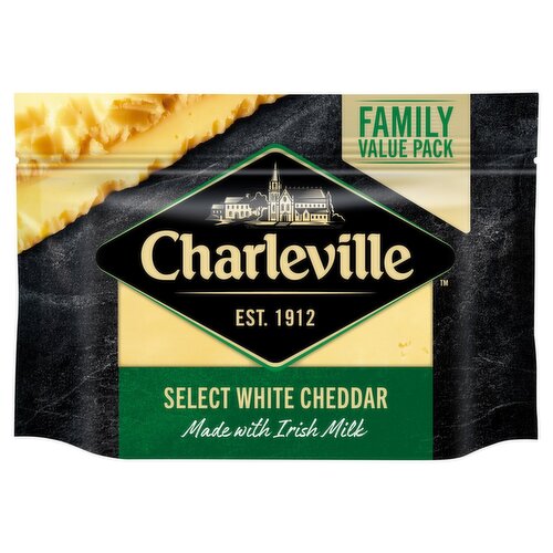 Charleville Select White Cheddar Block (340 g)