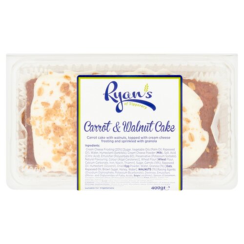 Ryans Of Tipperary Lux Carrot Cake (400 g)