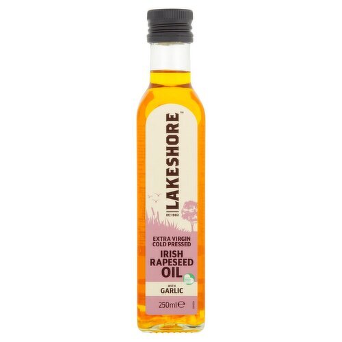 Lakeshore Irish Rapeseed Oil with Garlic (250 ml)