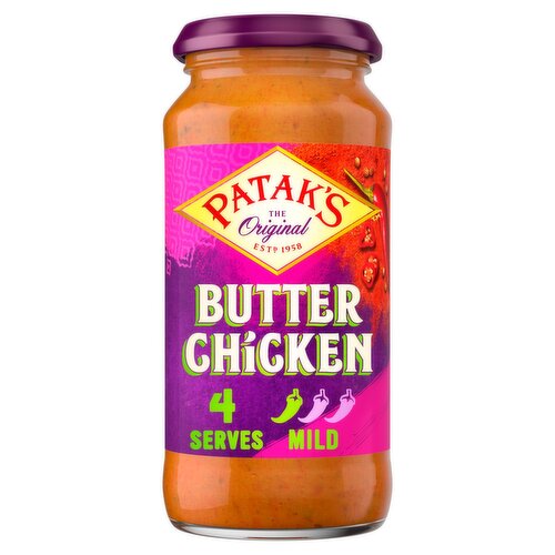 Patak's Mild Butter Chicken Cooking Sauce (450 g)