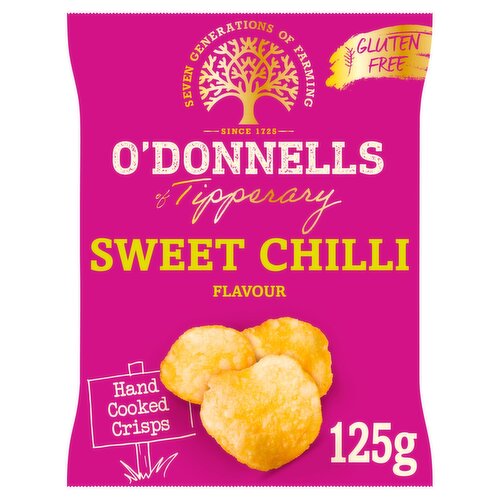 O'Donnells of Tipperary Sweet Chilli Crisps (125 g)