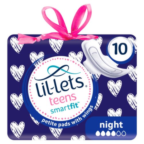 Lil-Lets Teens Ultra Night Towels (10 Piece)