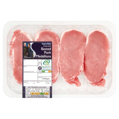 SuperValu Fresh Irish Basted Pork Medallions (440 g)