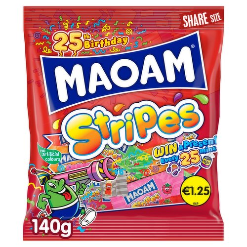 Haribo Maoam Stripes Bag (140 g)