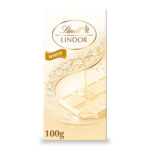 Lindt Lindor White Chocolate Bar (100 g)