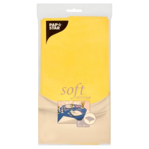 Pap Star Yellow Table Cover (1 Piece)