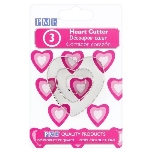 PME Stainless Steel Heart Cutter (1 Piece)