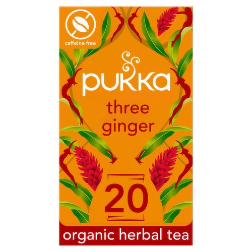 Pukka Organic Three Ginger Tea (40 g)