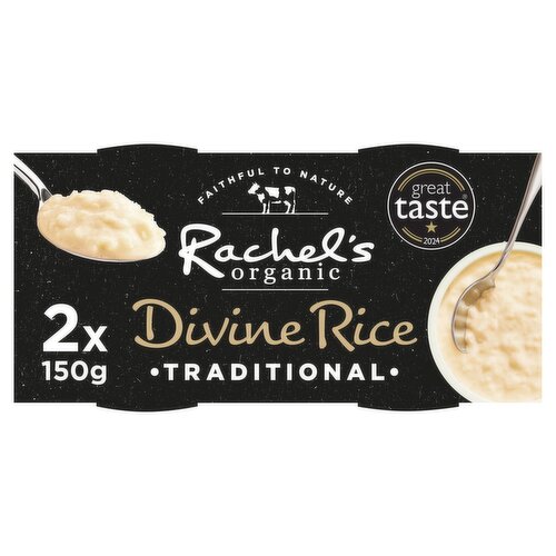 Rachel's Organic Divine Rice Traditional Twin Pack (150 g)