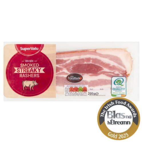 SuperValu Smoked Streaky Rasher (200 g)