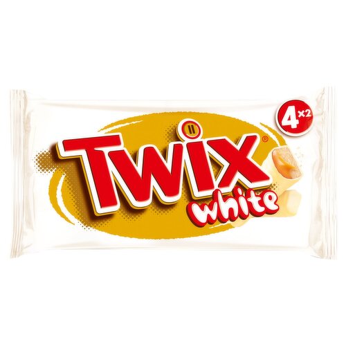 Twix White Chocolate Bar 4 Pack (46 g)