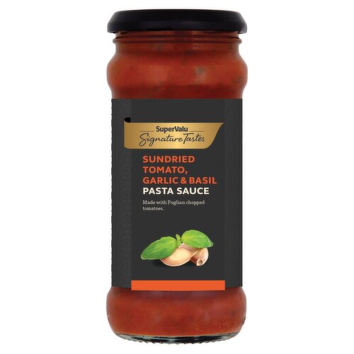 SuperValu Signature Tastes Sundried Tomato Garlic & Basil Pasta Sauce (350 g)