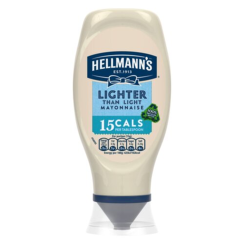 Hellmann's Mayo Squeezy Lighter Than Light   (430 ml)