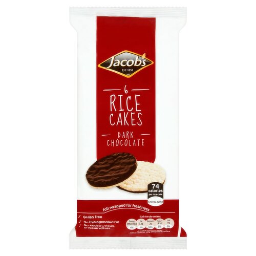 Jacob's Dark Chocolate Rice Cakes (90 g)