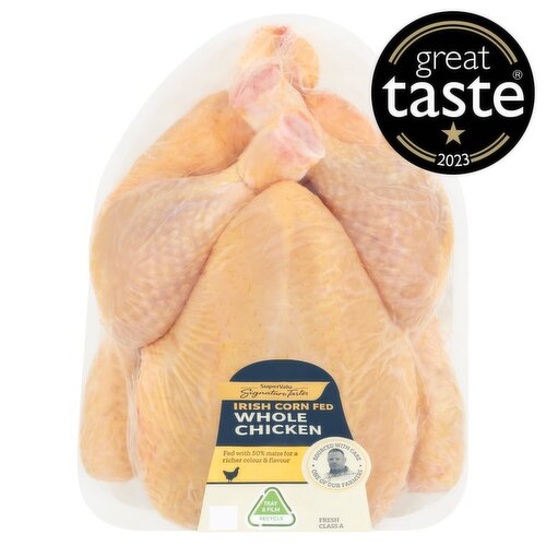 SuperValu Signature Tastes Irish Corn Fed Whole Chicken (1.2 kg)