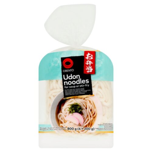 Obento Udon Noodles 4 Pack (800 g)