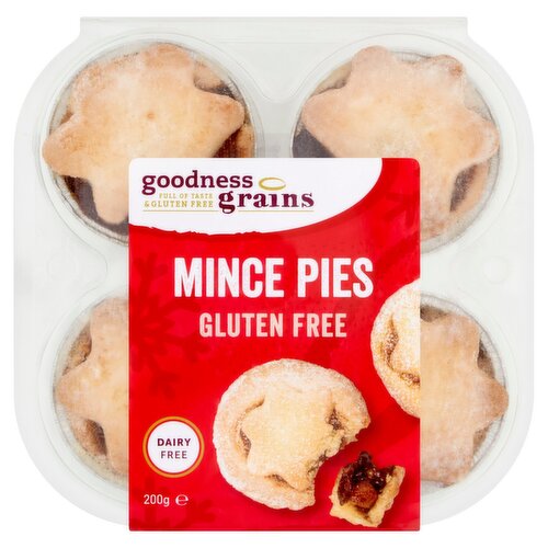 Goodness Grains Gluten Free Mince Pies (200 g)