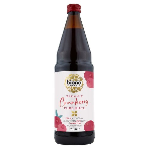 Biona Organic Cranberry Juice (750 ml)