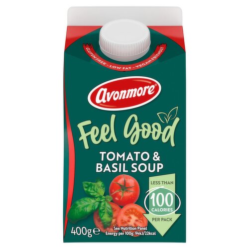 Avonmore Feel Good Low Fat Tomato and Basil Soup (400 g)